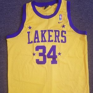 Vintage Nike Shaquille O'Neal Lakers Jersey